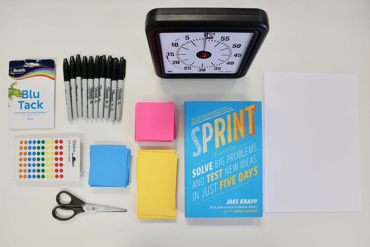 What you need for a Design Sprint
