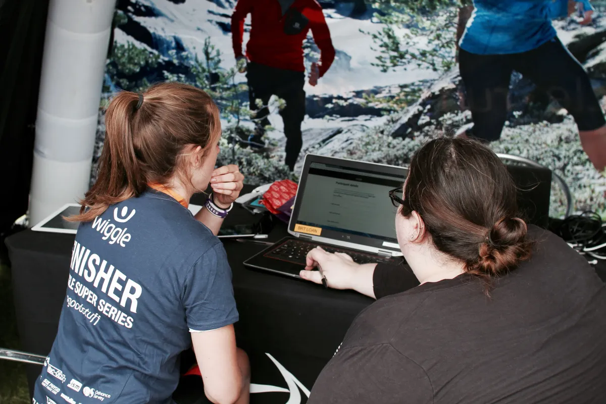 Usability testing out in the forest