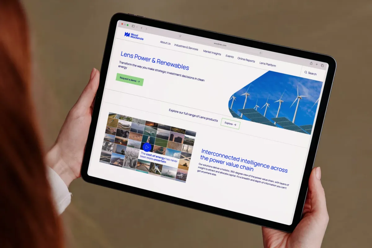 Building a lightweight design system to unify Wood Mackenzie’s global digital experience