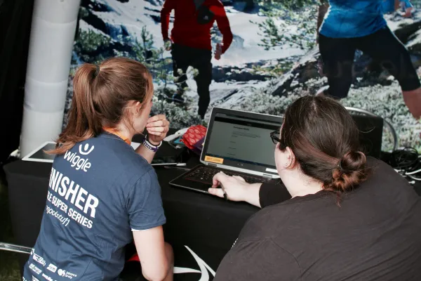 Usability testing out in the forest